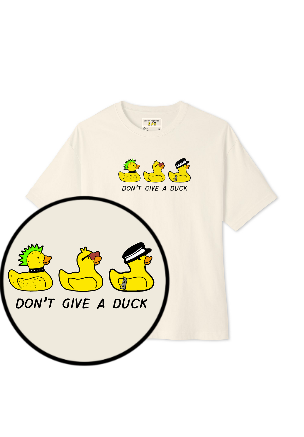 🦆✨ I Don't Give A Duck Squad Tee (Unisex - Lights)