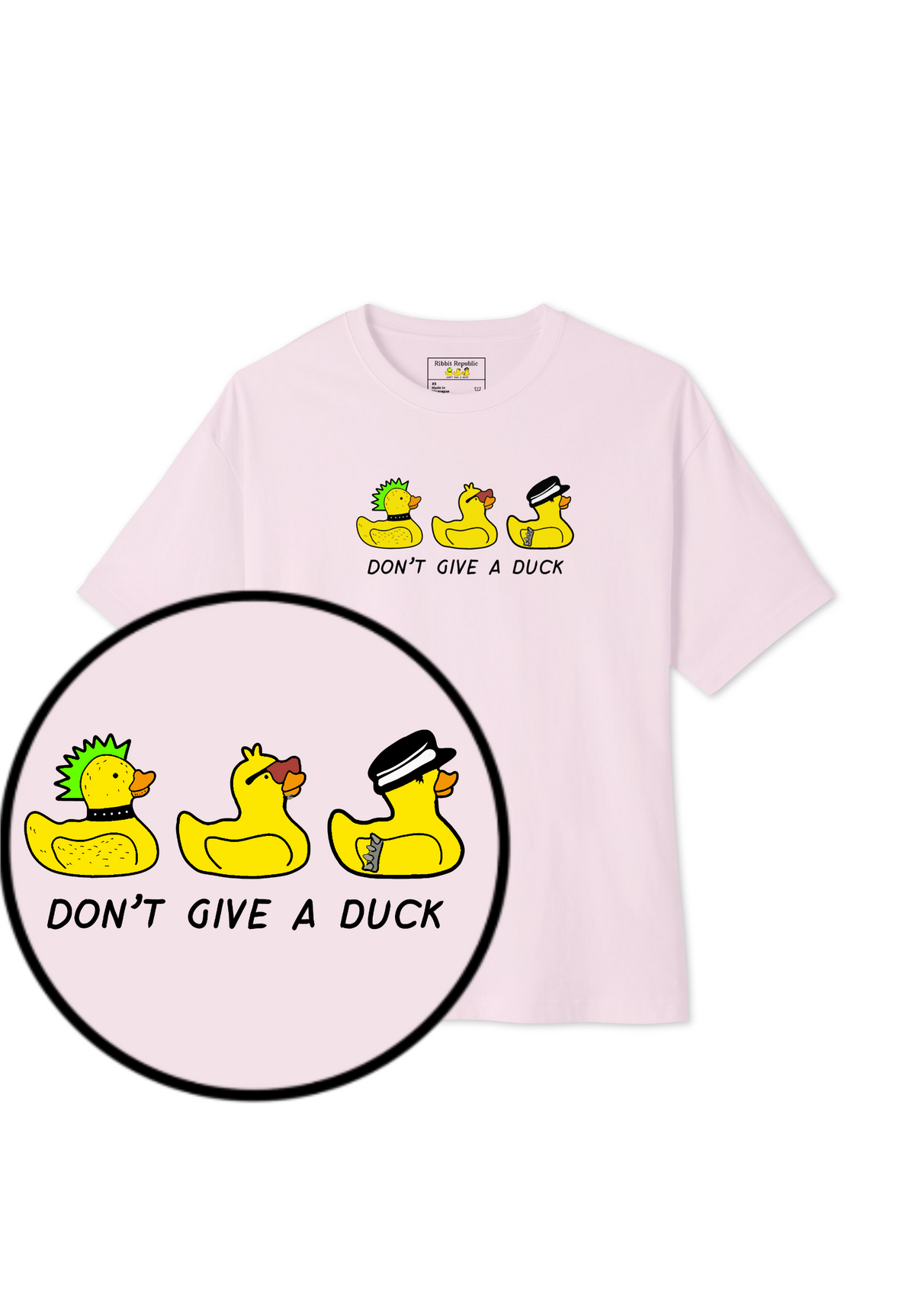 🦆✨ I Don't Give A Duck Squad Tee (Unisex - Lights)