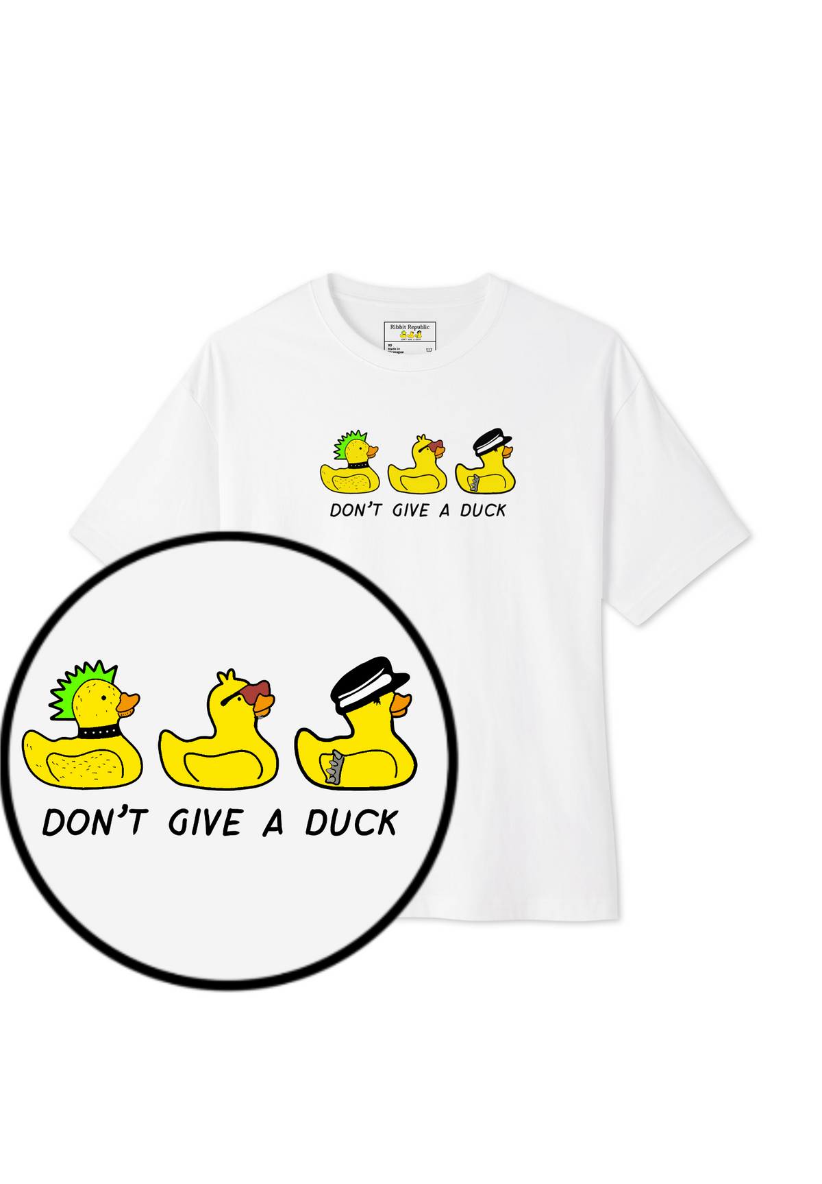🦆✨ I Don't Give A Duck Squad Tee (Unisex - Lights)