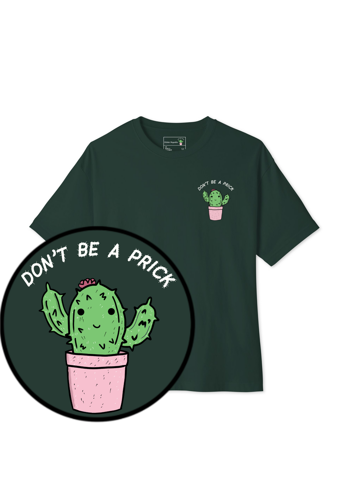 🌵🖕 Don't Be A Prick Tee 🖕 (Unisex - Darks)