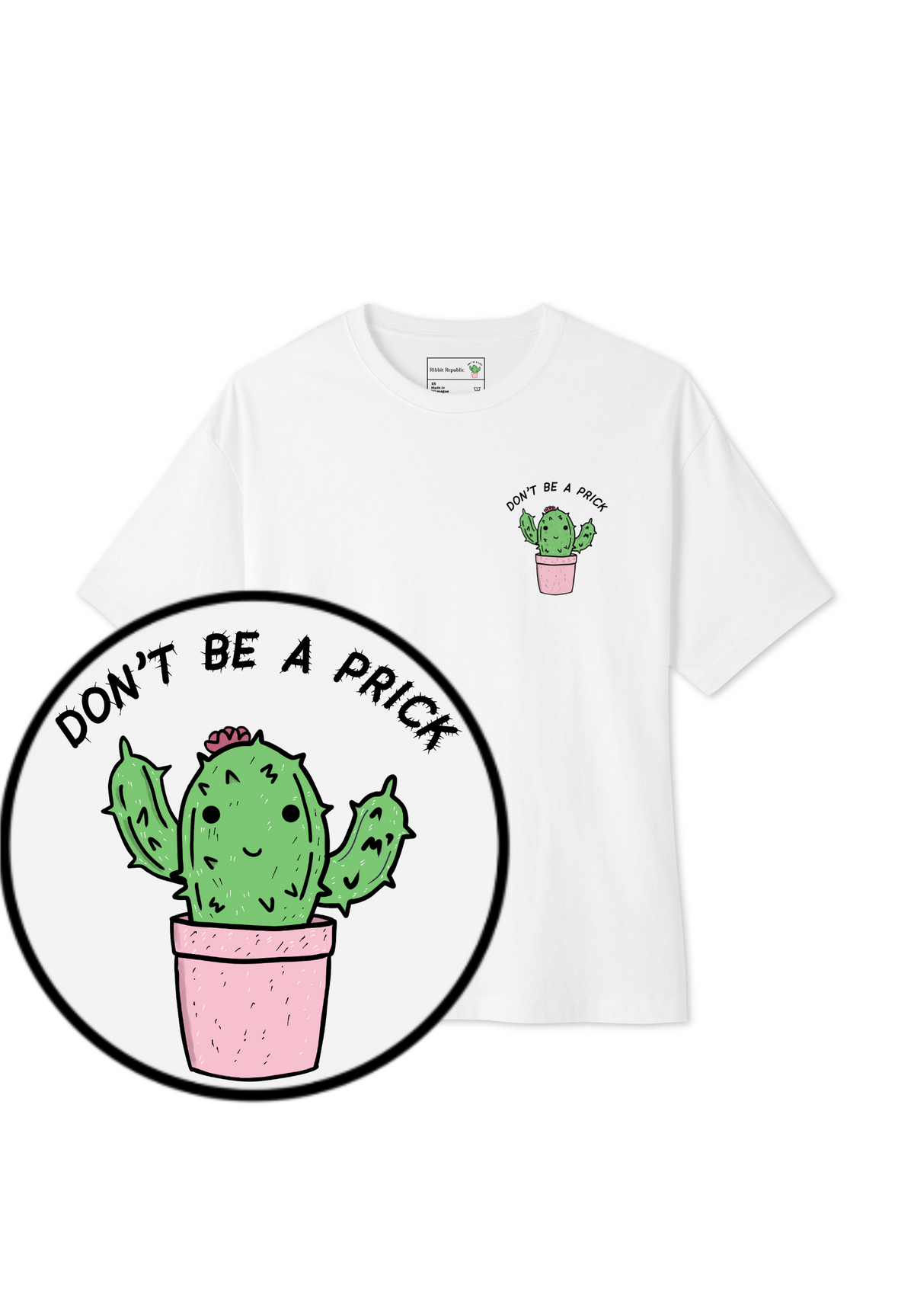 🌵🖕 Don't Be A Prick Tee🖕 (Unisex - Lights)