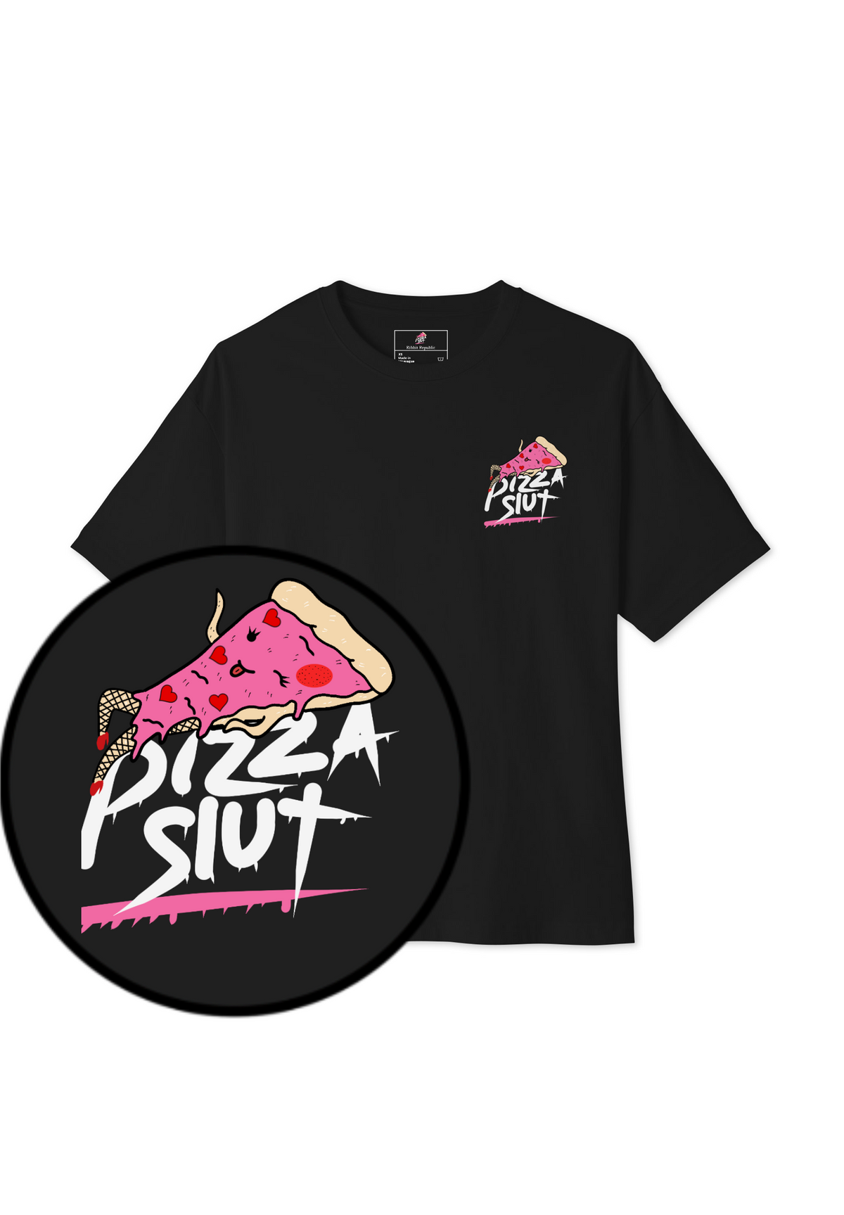 🍕👠 "Pizza Slut" Tee 😏 (Unisex - Darks)