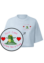 🧘‍♀️🐸 Self Care Frog Stretch Tee 💕✨