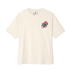 Pizza Slut tee in light colors – pizza slice lounging in red heels | Ribbit Republic (photo 4 of 6)