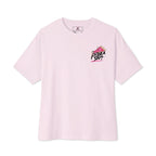 Pizza Slut tee in light colors – pizza slice lounging in red heels | Ribbit Republic (photo 2 of 6)