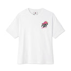 Pizza Slut tee in light colors – pizza slice lounging in red heels | Ribbit Republic (photo 6 of 6)